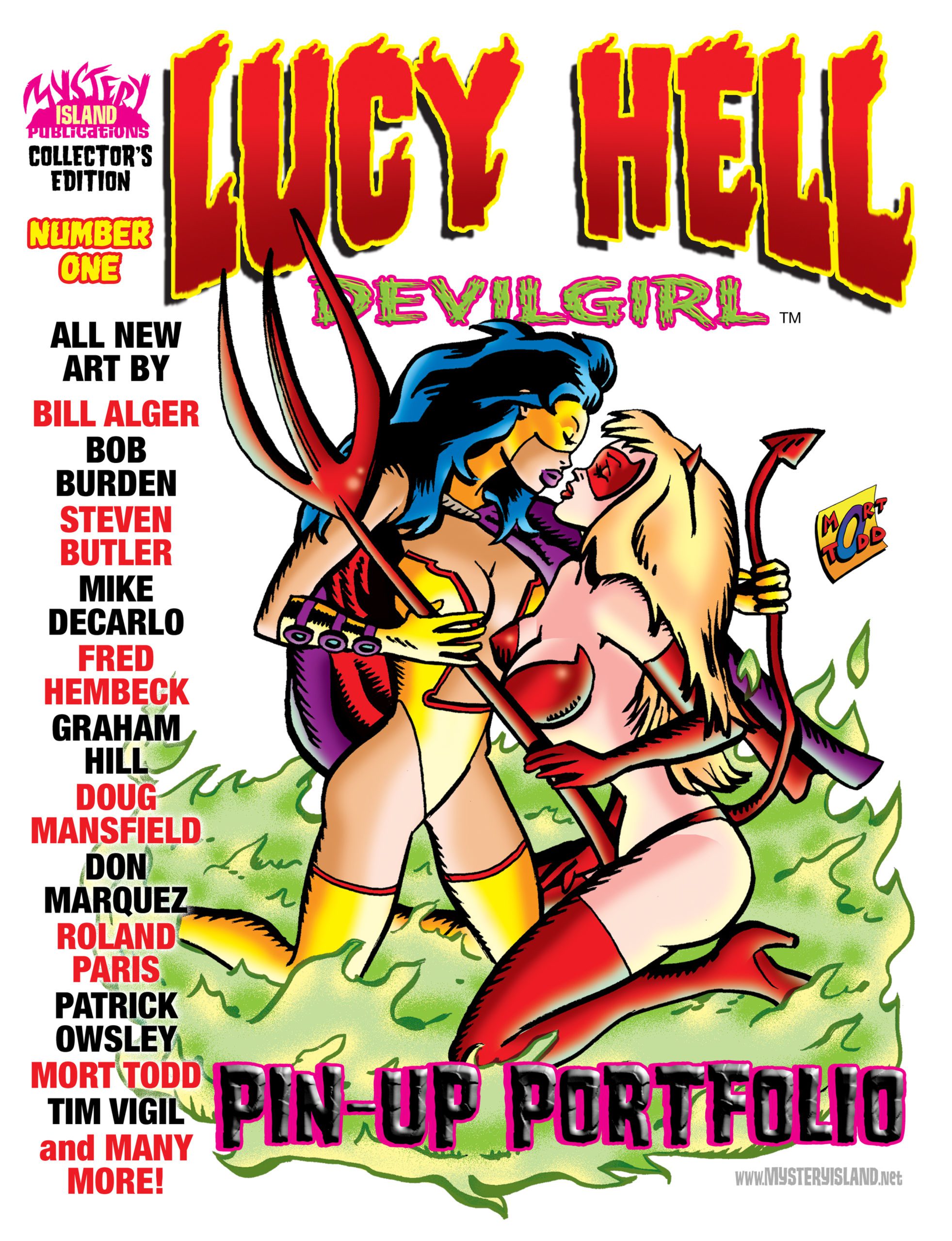 Lucy Hell Devilgirl Comic Cover
